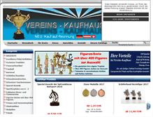 Tablet Screenshot of pokal-pokale-online.de